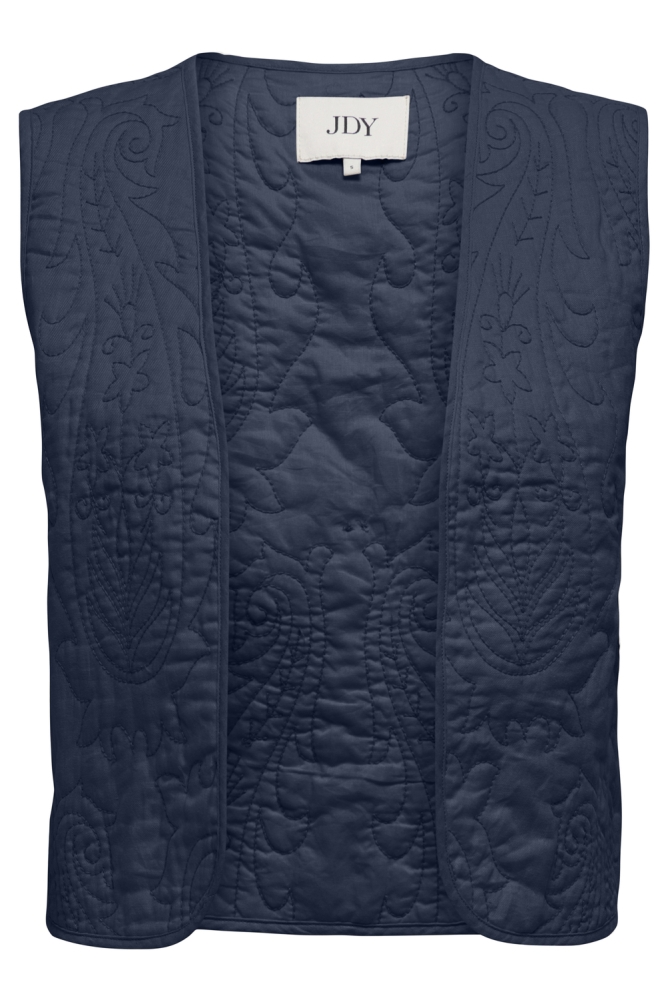 JDYAMIA S/L QUILTED WAISTCOAT WVN 15351556 DRESS BLUES